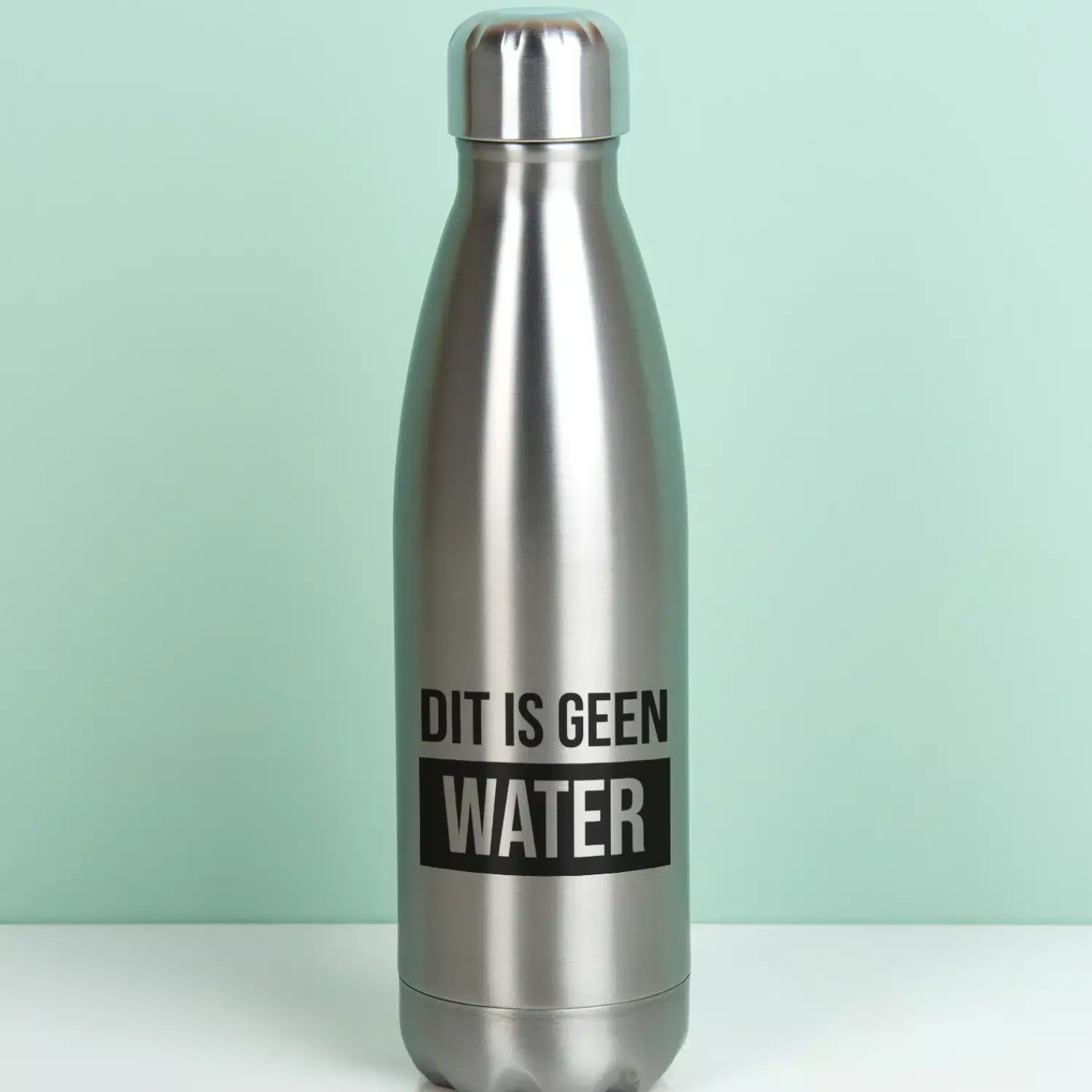 Ditverzinjeniet Thermosflessen|Thermosfles Dit is geen water