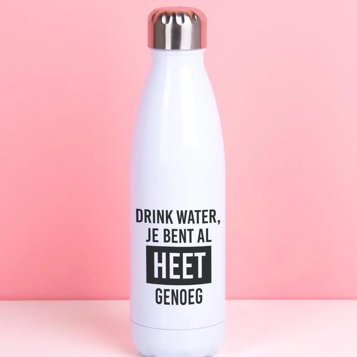 Ditverzinjeniet Thermosflessen|Thermosfles Heet genoeg