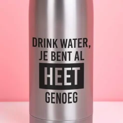 Ditverzinjeniet Thermosflessen|Thermosfles Heet genoeg