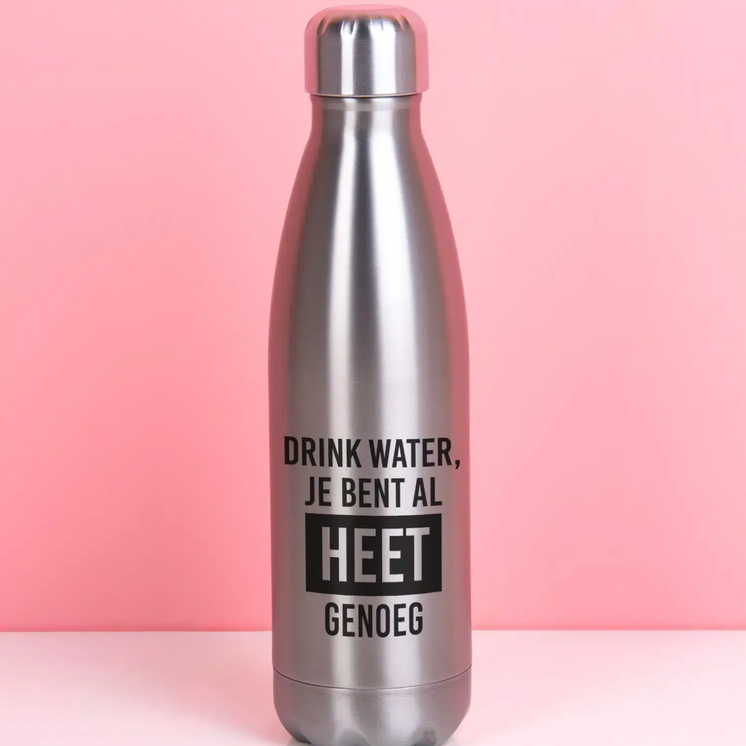 Ditverzinjeniet Thermosflessen|Thermosfles Heet genoeg