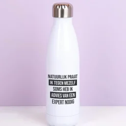 Ditverzinjeniet Thermosflessen|Thermosfles Natuurlijk praat ik tegen mezelf