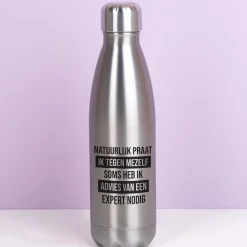 Ditverzinjeniet Thermosflessen|Thermosfles Natuurlijk praat ik tegen mezelf