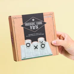 Ditverzinjeniet Drankspelletjes|Vrijgezellenfeestjes|Tic Tac Toe drankspel met shotglaasjes