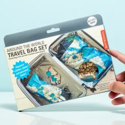 Ditverzinjeniet Reizen|Travel waszak (set van 4)