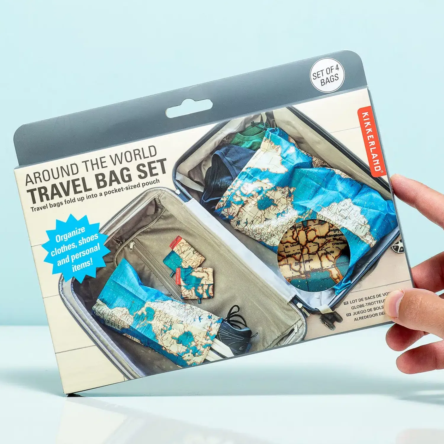 Ditverzinjeniet Reizen|Travel waszak (set van 4)