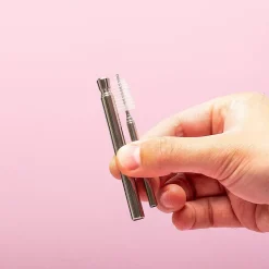 Ditverzinjeniet Reizen|Duurzaam|Uitschuifbaar rvs rietje in reisverpakking