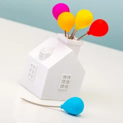 Ditverzinjeniet Cocktailprikkers|Up cocktailprikkers met huisje