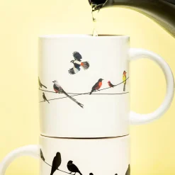 Ditverzinjeniet Mokken & Glazen|Warmtegevoelige mok Vogels