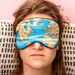 Ditverzinjeniet Reizen|Slaapkamer|Wereldkaart slaapmasker