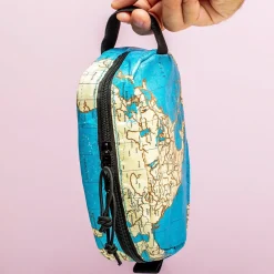 Ditverzinjeniet Reizen|Wereldkaart toilettas