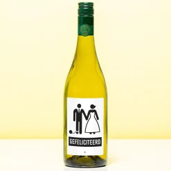 Ditverzinjeniet Vrijgezellenfeestjes|Wijnflessen|Wijnfles Game over Bruidspaar