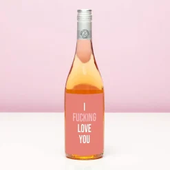 Ditverzinjeniet Wijnflessen|Borrelen|Wijnfles I fucking love you