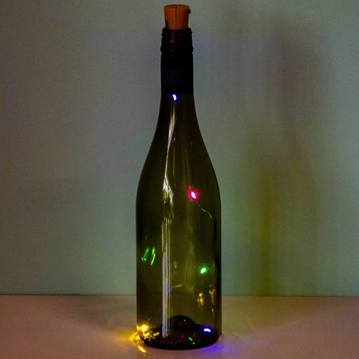 Ditverzinjeniet Verlichting|Wijnfles lampje