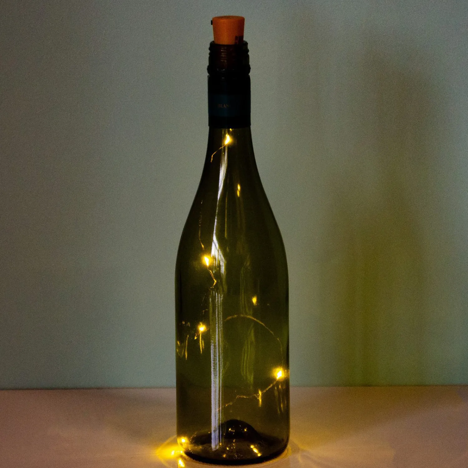 Ditverzinjeniet Verlichting|Wijnfles lampje