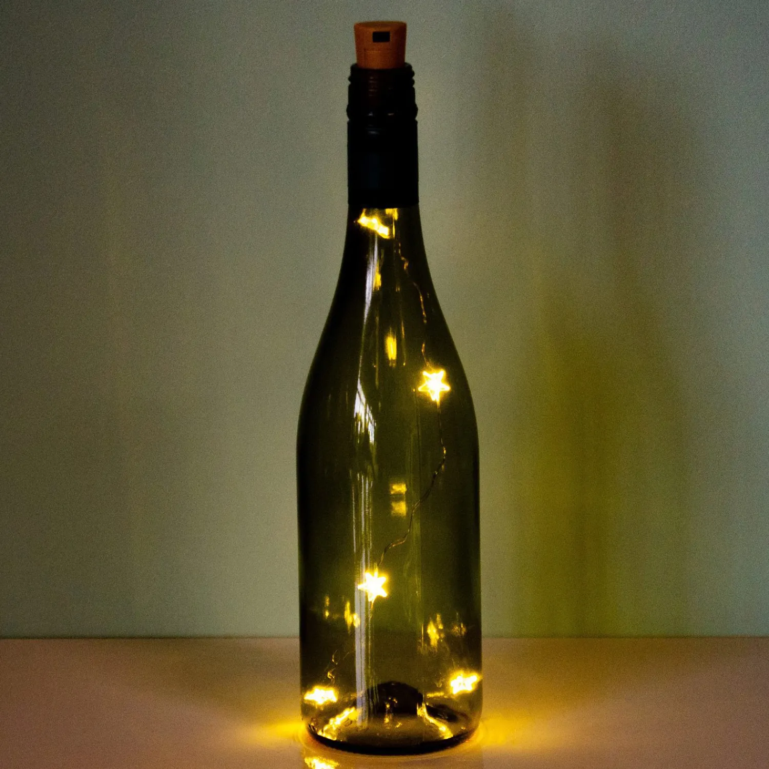 Ditverzinjeniet Verlichting|Wijnfles lampje