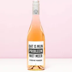 Ditverzinjeniet Wijnflessen|Borrelen|Wijnfles Pensioen niet mijn probleem