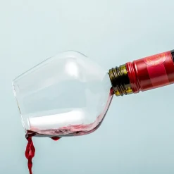 Ditverzinjeniet Borrelen|Wijnglas decanteerder