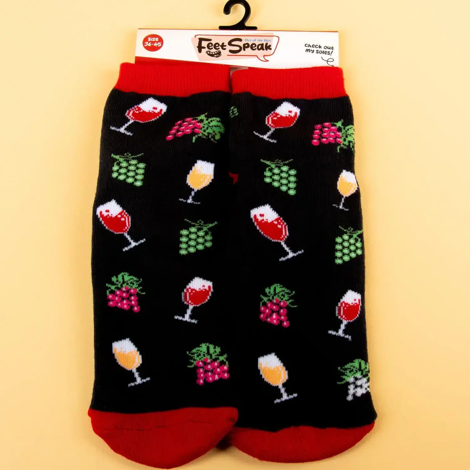 Ditverzinjeniet Sokken|Wine Time sokken