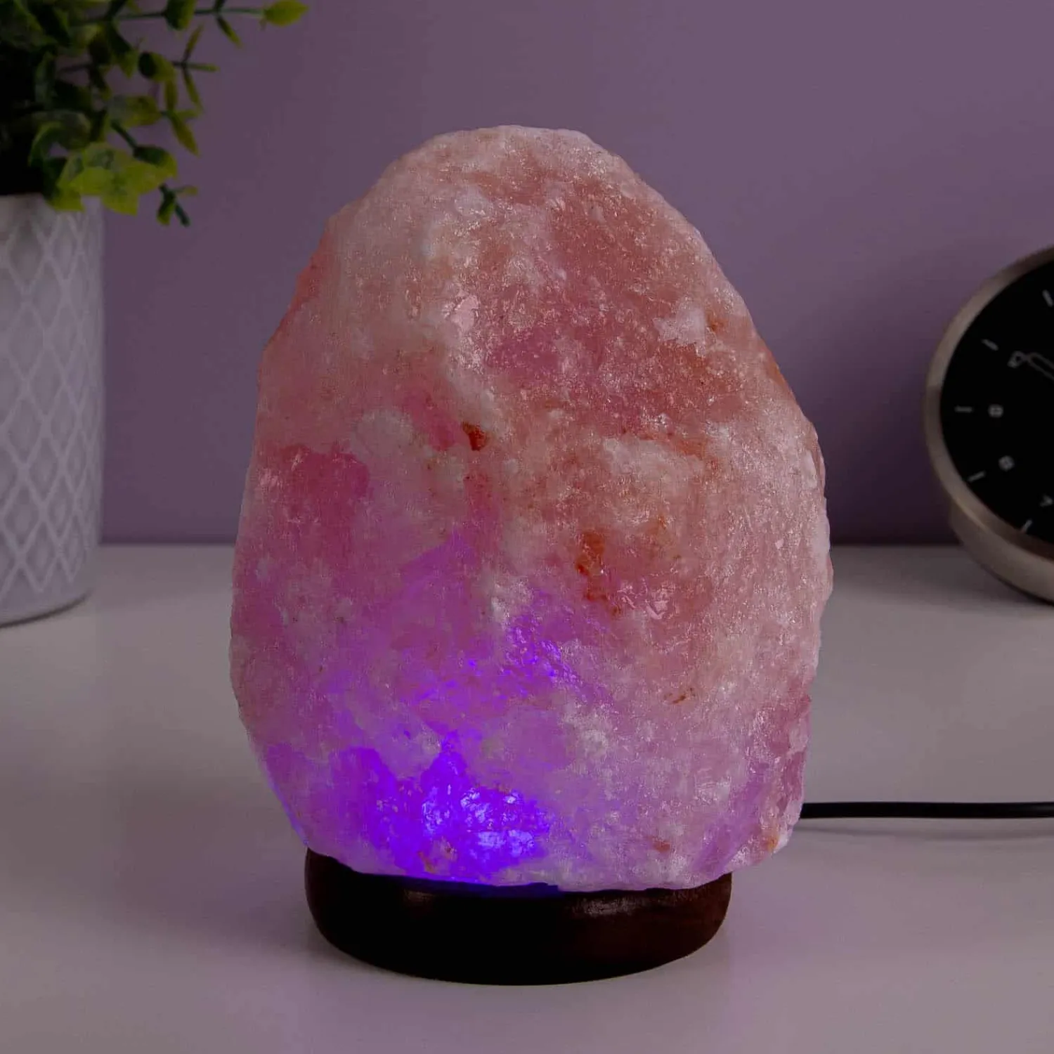 Ditverzinjeniet Verlichting|Zoutlamp met ledverlichting